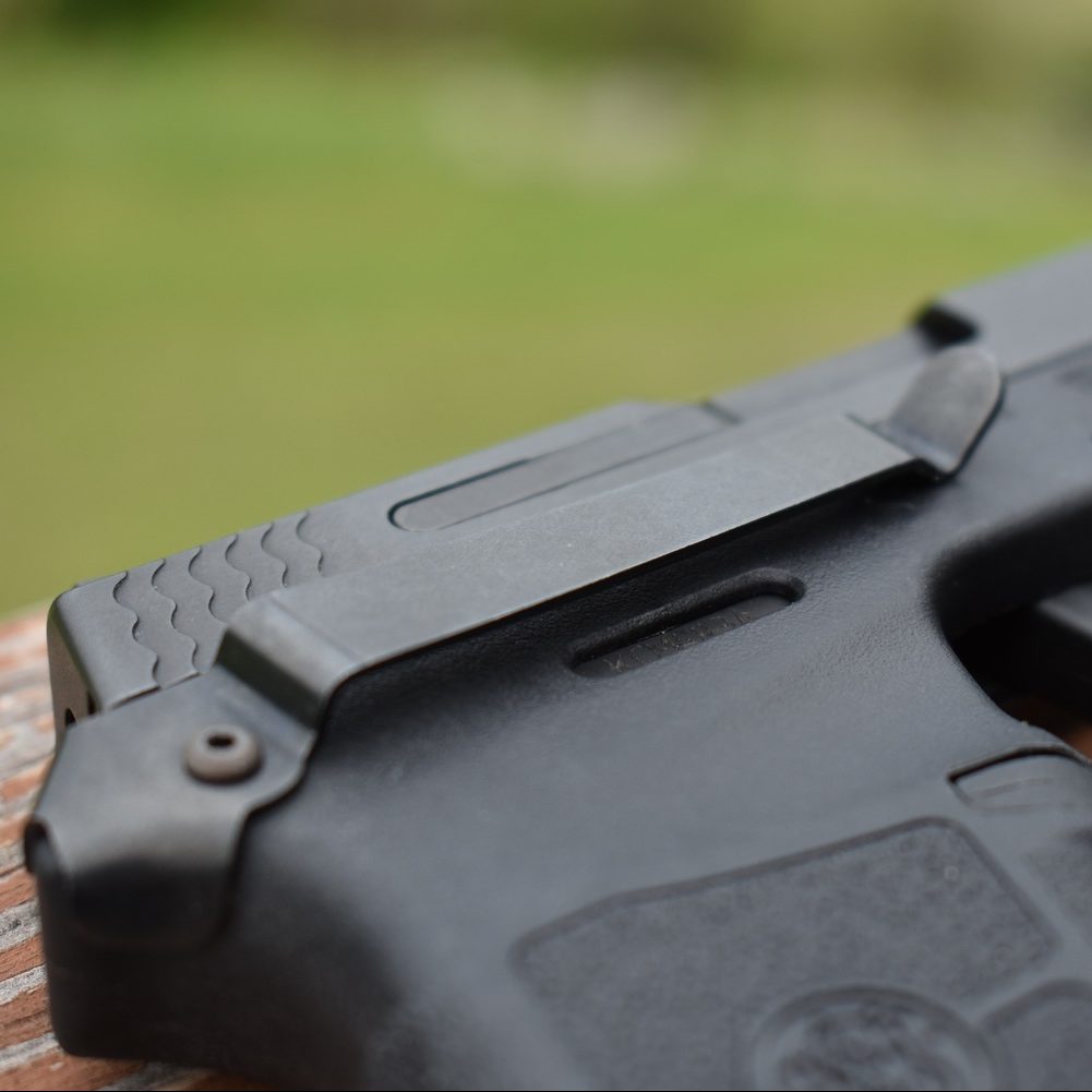 Inside Waist Band Clip Holster S&W Bodyguard Black Made By Clipdraw Right Side