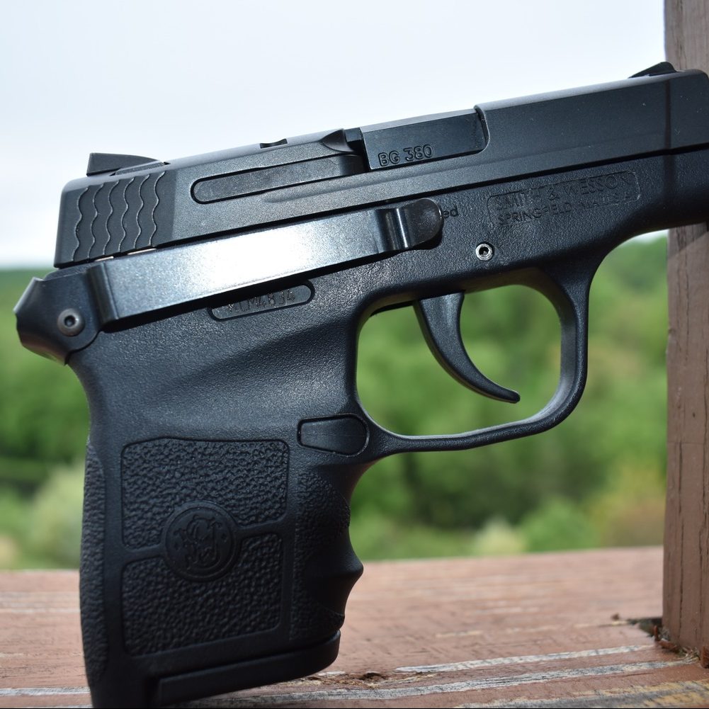Inside Waist Band Clip Holster S&W Bodyguard Black Made By Clipdraw Right Side