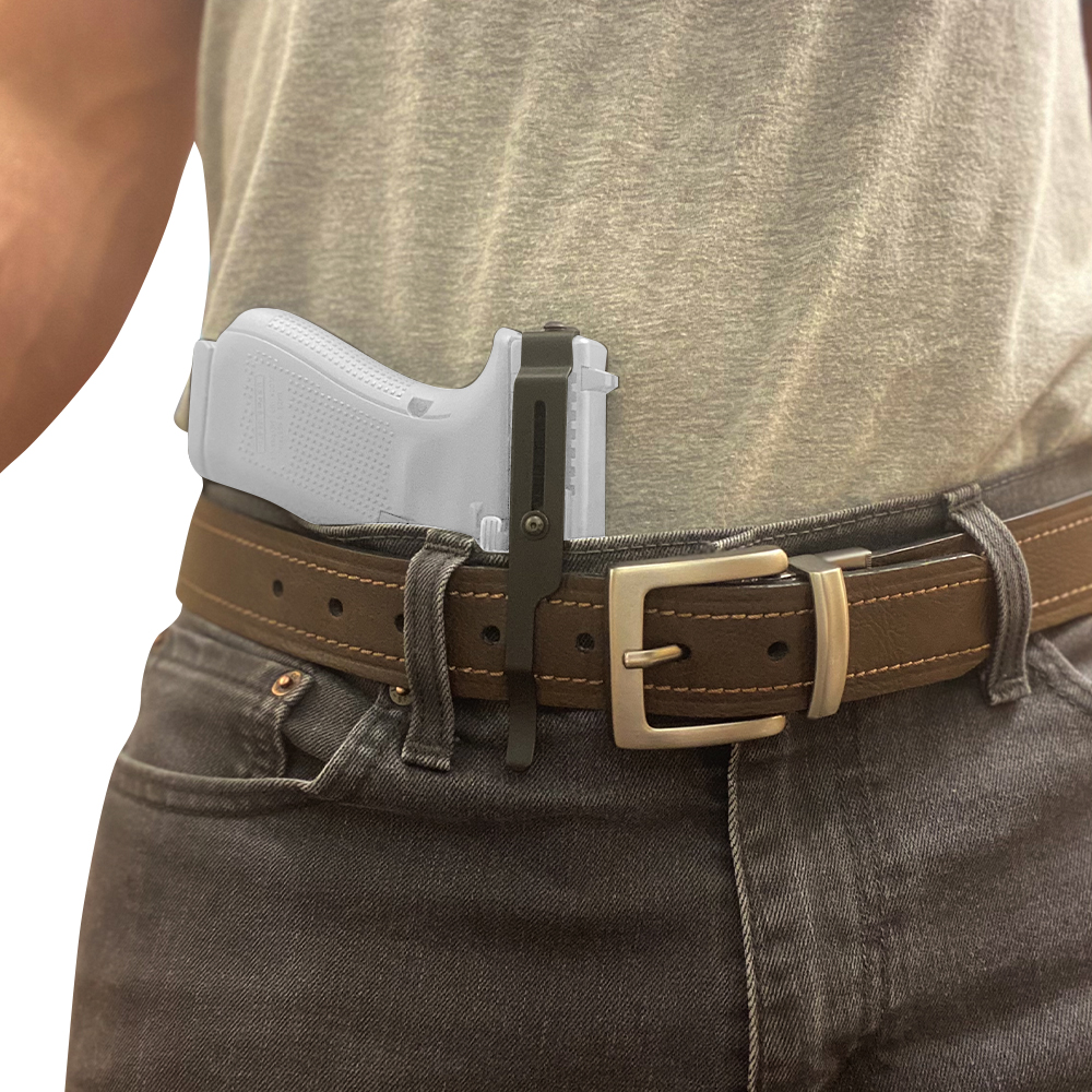 Adjustable belt clip – glock 17, 19, 19x, 22, 23, 24, 25, 26, 27, 28, 30s, 31, 32, 33, 34, 35, 36, 44, 45