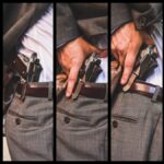 Belt clip – full size 1911 – black or silver