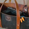 Leather shooting; tool bag