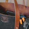 Leather shooting; tool bag