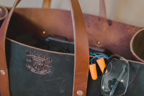 Leather shooting; tool bag