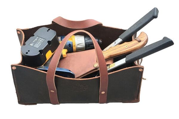 Leather shooting & tool bag