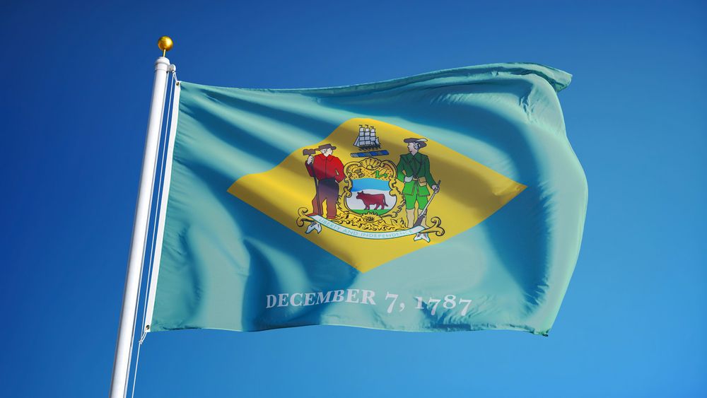 Delaware state flag