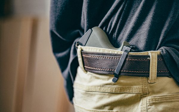 Clipdraw belt clip carried concealed holster