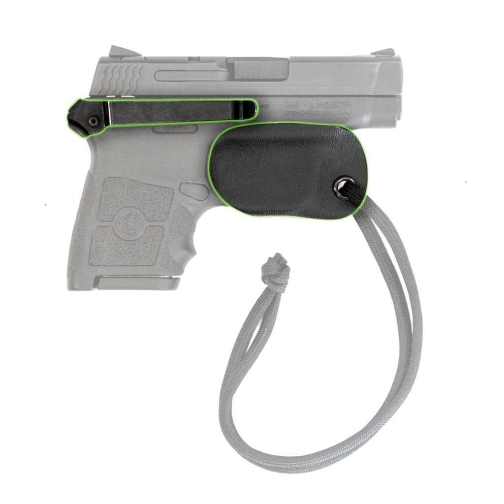 image of a glock handgun with ClipDraw gun accessory